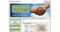 Desktop Screenshot of hazeltonmediation.com